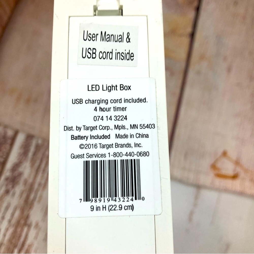 Room Essentials CHOOSE HAPPY LED Light Box - Picture 6 of 11